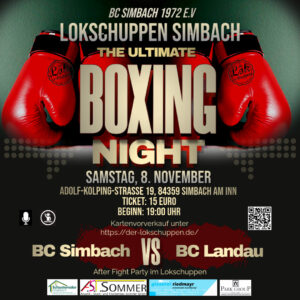 BOXING NIGHT | SA 08. NOV