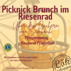 Brunch-Picknick im Riesenrad - Sonntag, 24. Mai 2026 - 9:30h